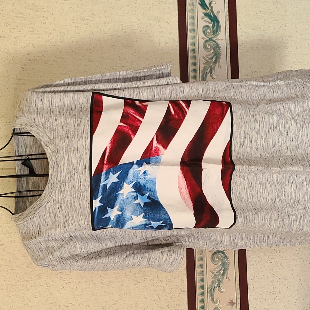 Men's American flag t-shirt